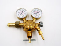 Pressure reducer for oxygen from 200 bar to 0-10 bar -...